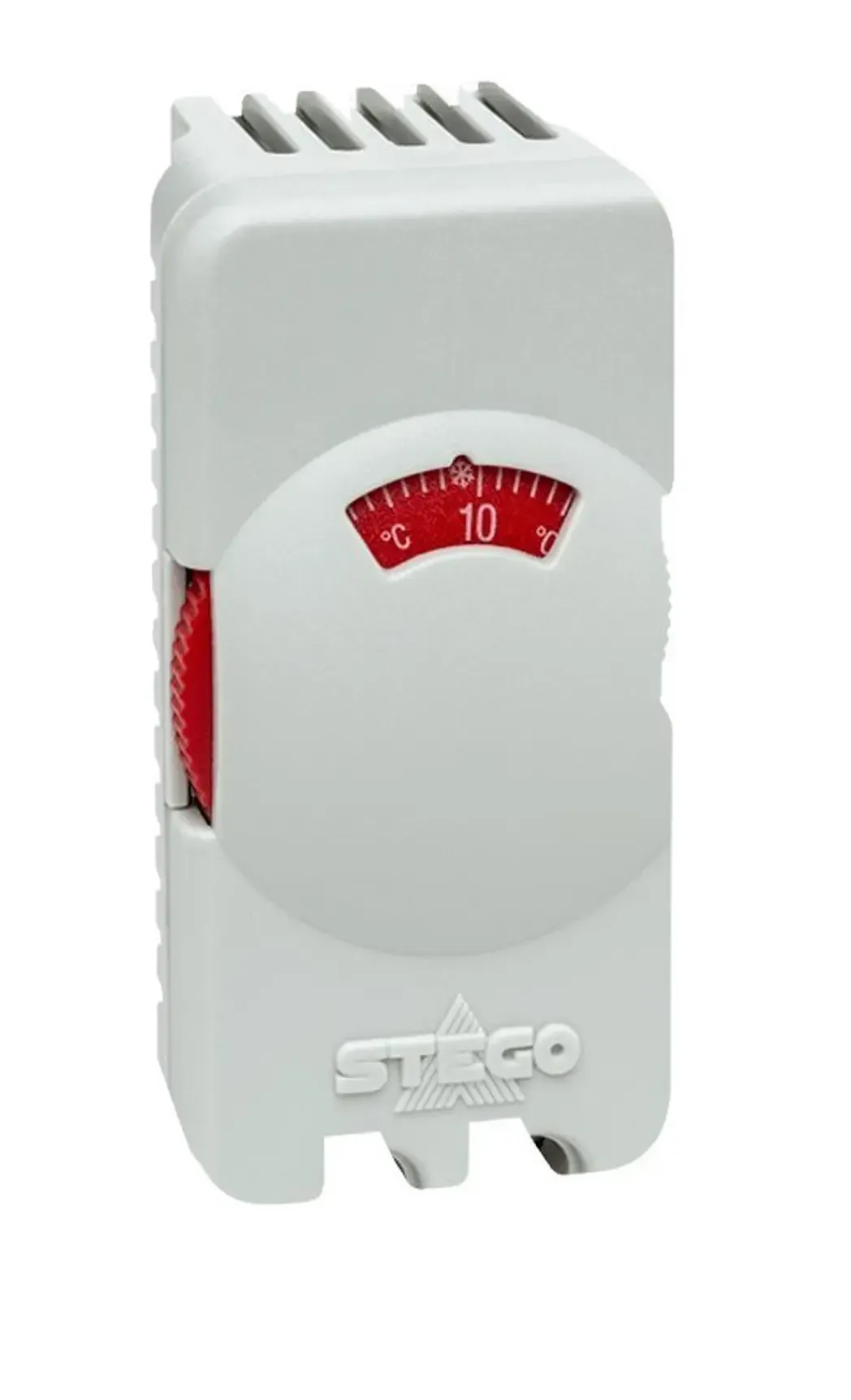 01115.0.00 - Stego Panel Mounted Thermostat N/C Red