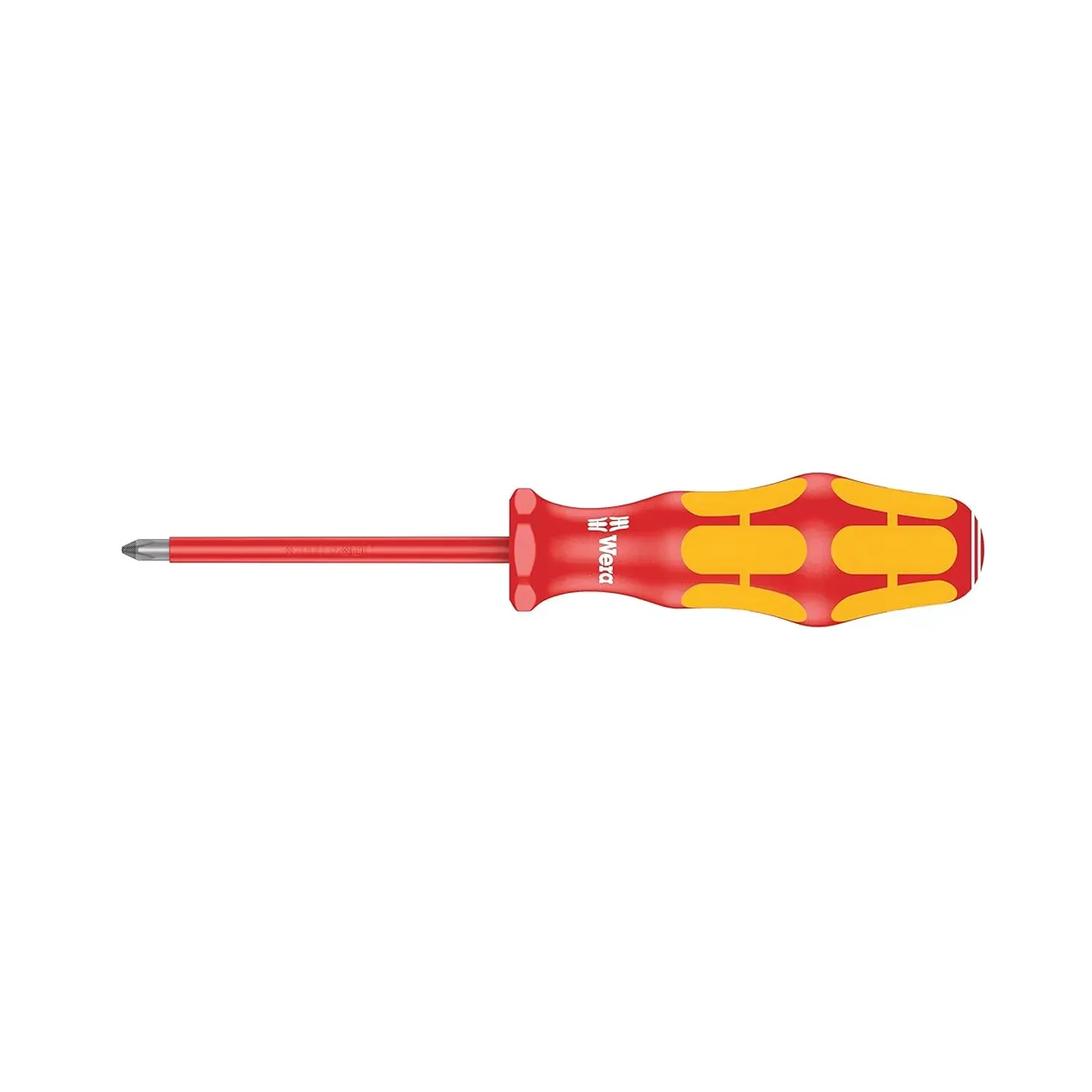 Wera 165i PZ1 80mm VDE Insulated Screwdriver Pozidriv