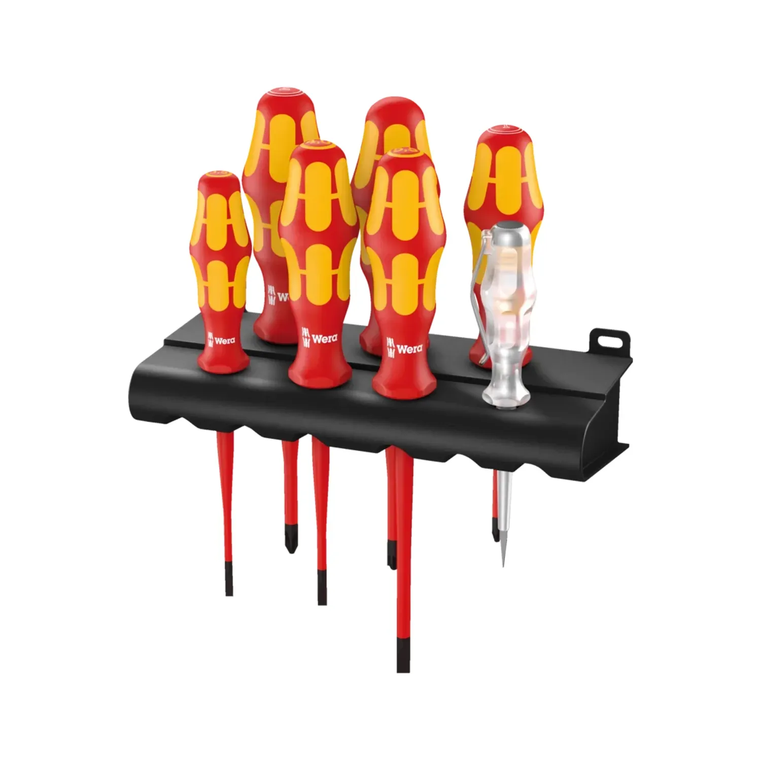 Wera Kraftform 160 iS/7 VDE Insulated Screwdriver Set 7 Pcs 1000V