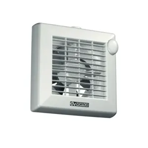 11221 Punto 100mm fan with automatic louvres.   