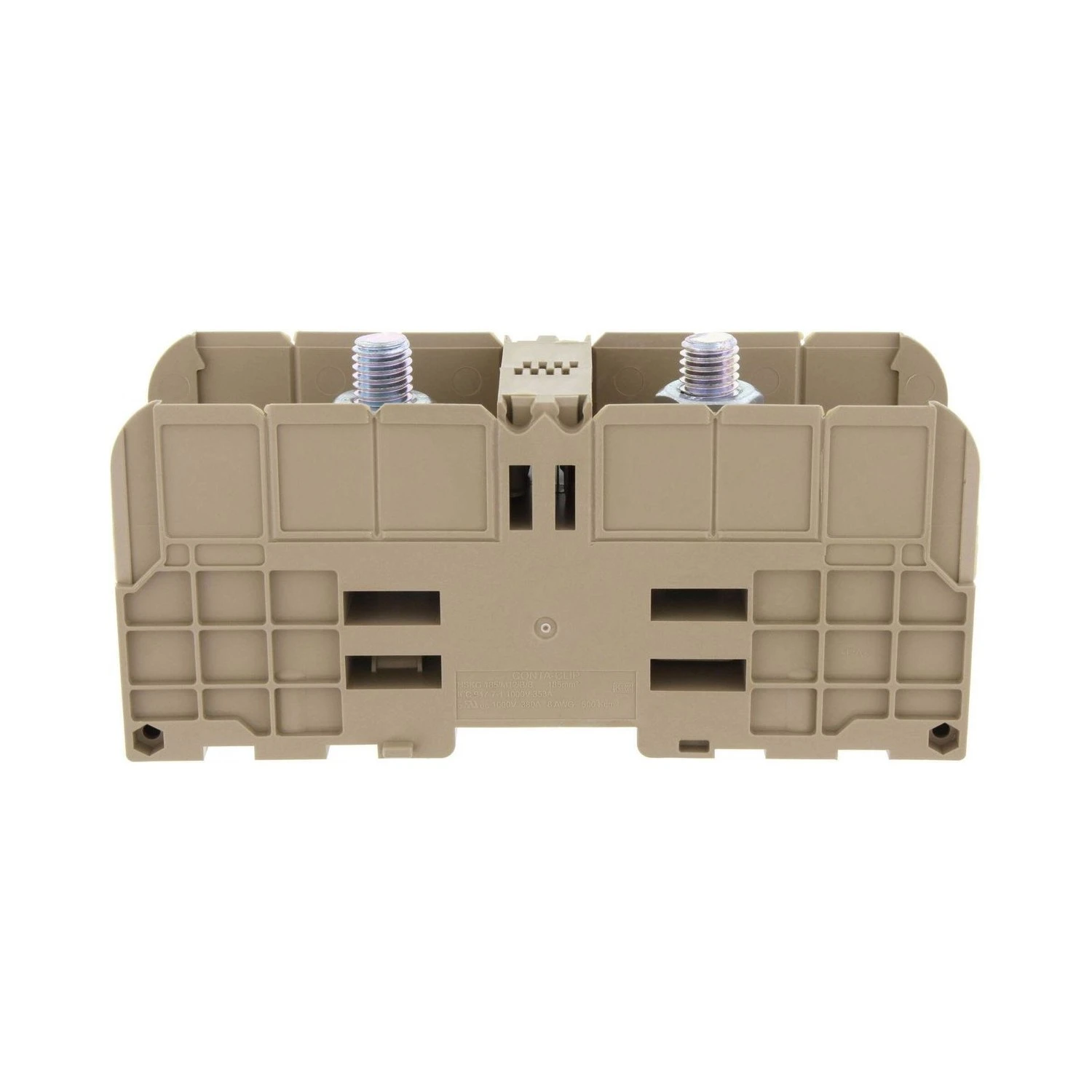 DIN Rail Bolt Terminal 150-185mm², 12mm Bolt