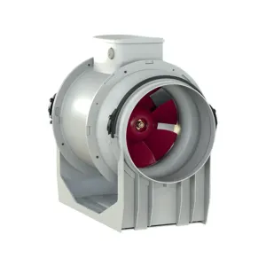 Compact Vortice 2-speed air extractor for ventilation ducts