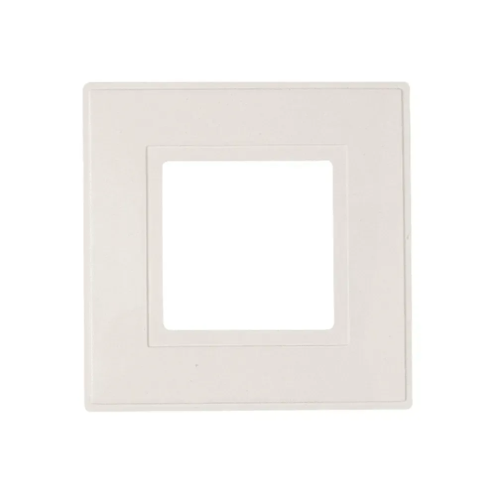 Iona 1 Gang White Switch Finger Plate – 2 Pack