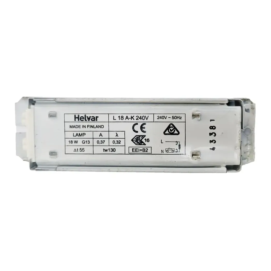 1X20W - Fluorescent Switch Start Choke 18W