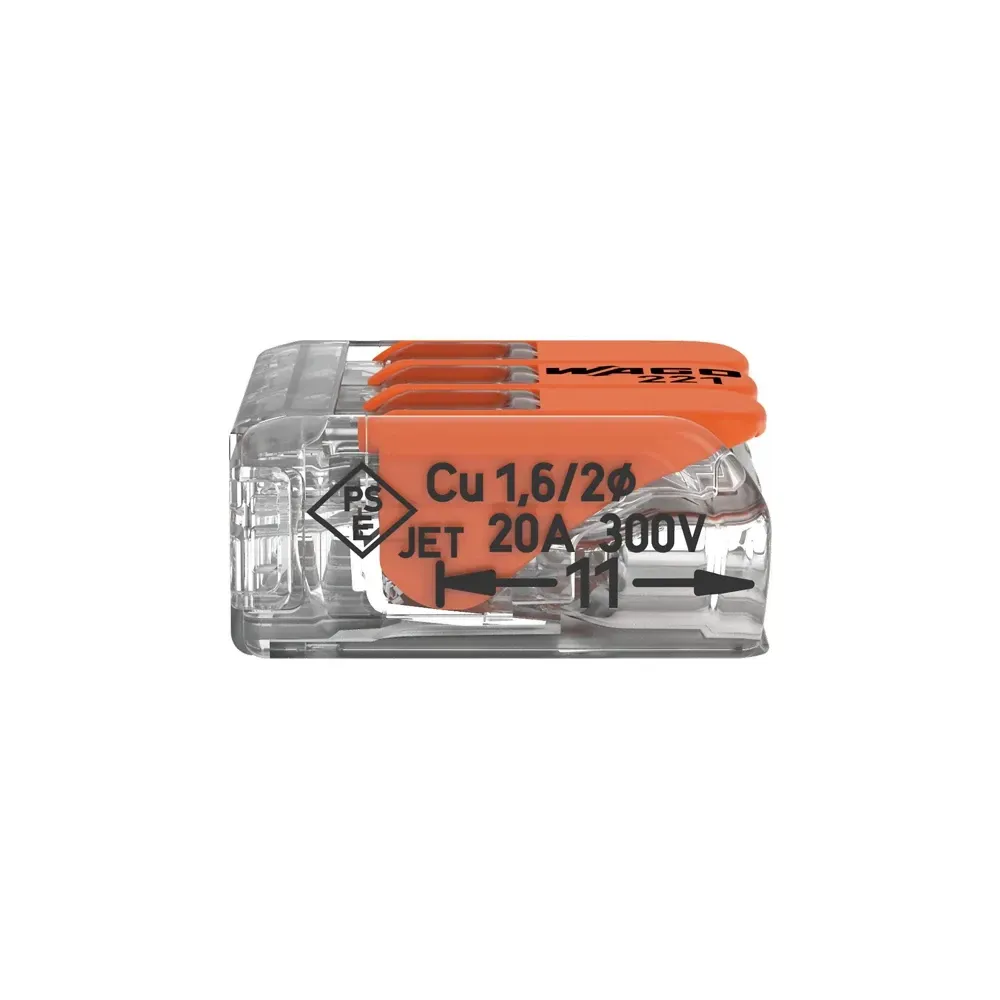 CAGE CLAMP® Wago Connector rated 32A