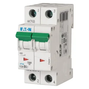 242399 - Eaton MCB 2P 6A C 10kA