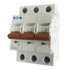 242466 - Eaton MCB 3P 4A C 10kA