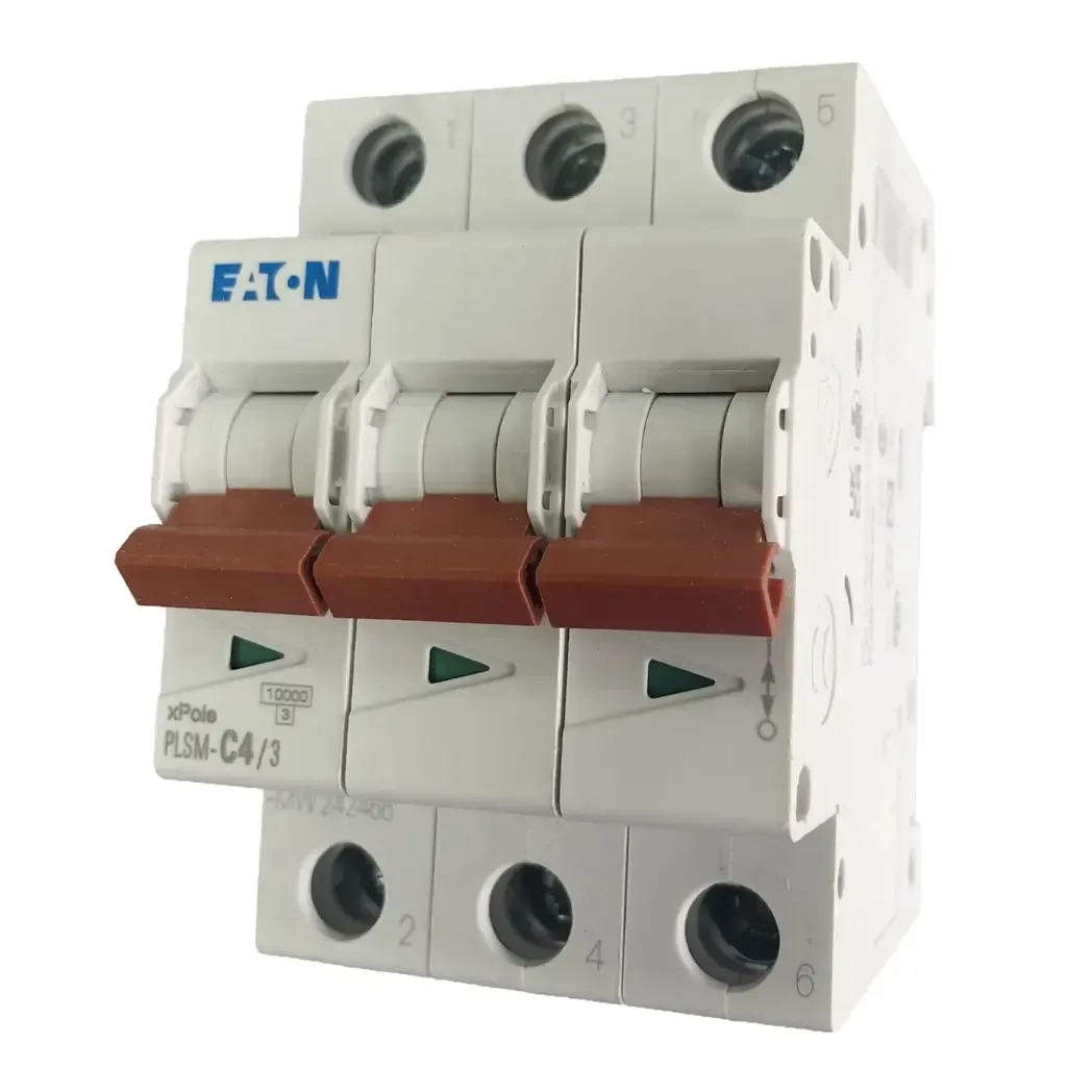 242466 - Eaton MCB 3P 4A C 10kA