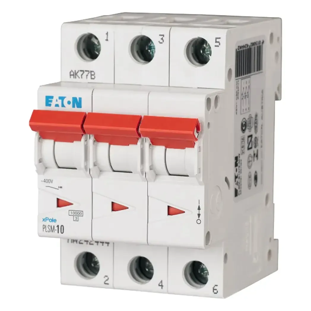 242493 - Eaton MCB 3P 10A D 10kA