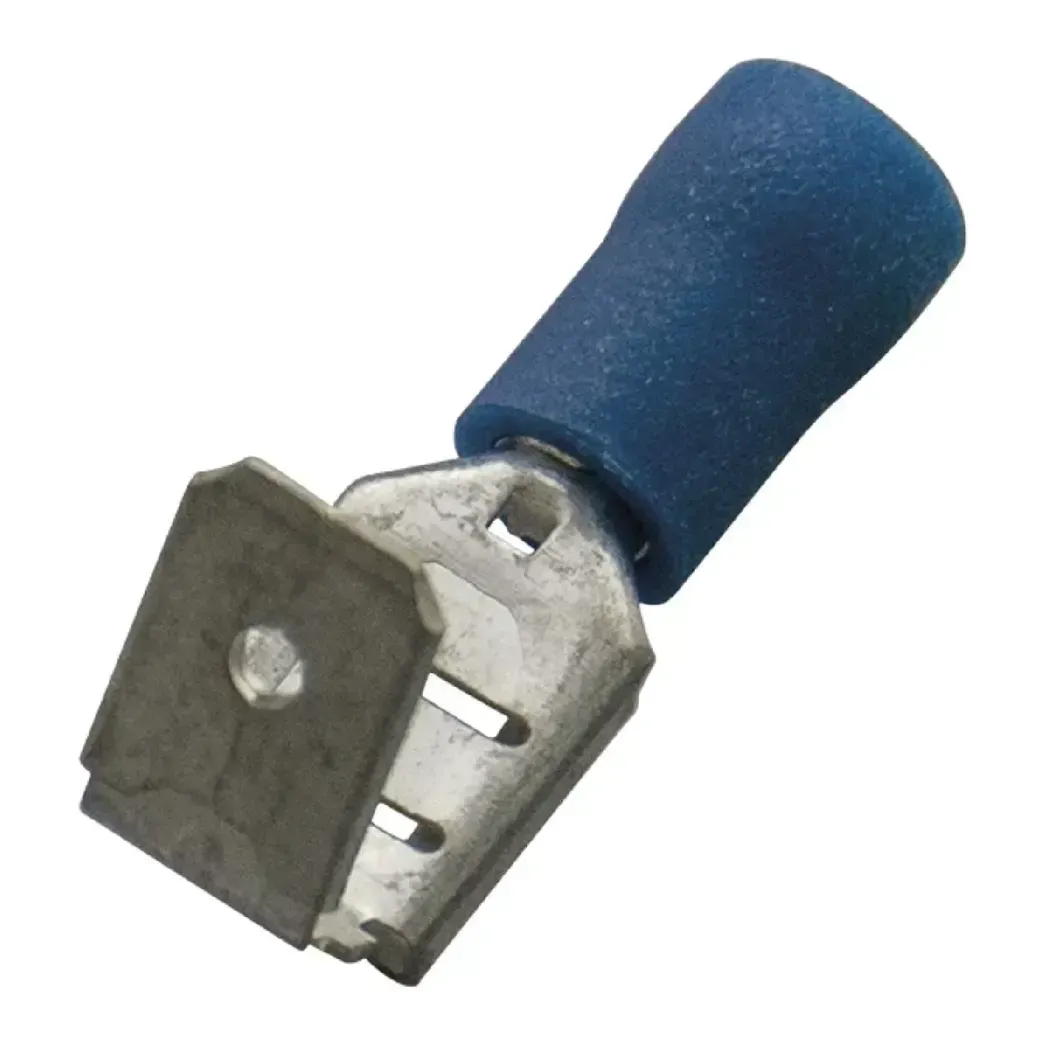 260412 - Haupa Blue Insulated Crimp Lug Female 1.5-2.5mm Per 100 260412