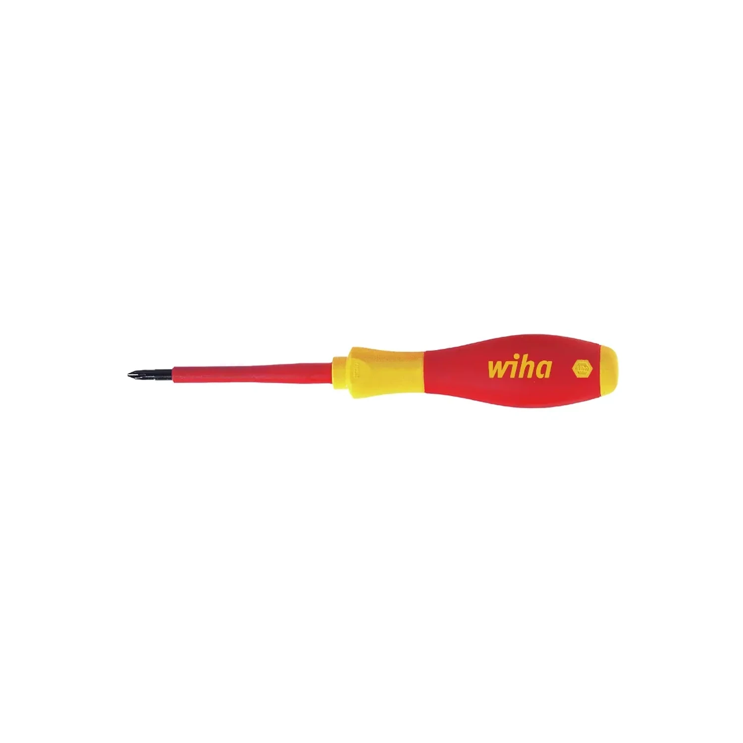 Wiha SoftFinish PZ1 Screwdriver 1000V VDE Insulated 80mm