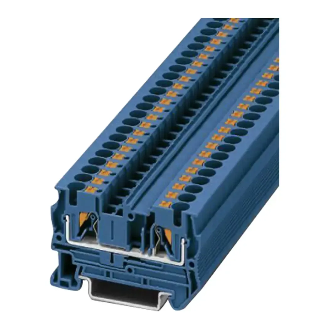 3211760 - Phoenix Feed-Through Terminal Block PT 4 BU 3211760