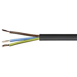 325TRS7 - 3 x 2.5mm TRS Flexible Cable H07
