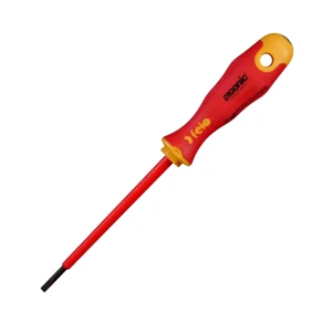 Felo Ergonic 3.5 x 100mm 1000V VDE Insulated Slotted Screwdriver
