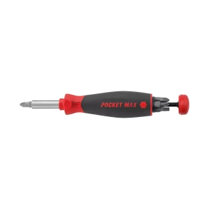 Wiha PocketMax 9pc Screwdriver Bit Magazine Magnetic 45292