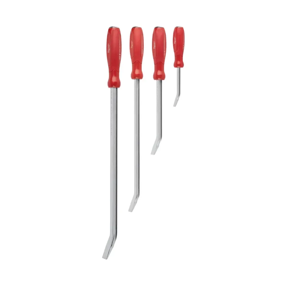 Milwaukee 4pc Pry Bar Set