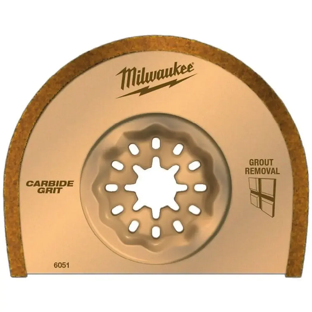48906051 - Milwaukee 2.2mm Carbide Grit Grout Removal Multi-Tool Blade 48906051