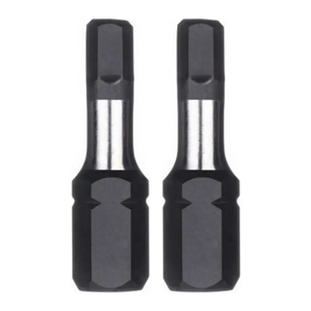 4932352447 - Milwaukee Shockwave 5mm x 25mm Hex Bit Inch Hex - 2 Pieces 4932352447