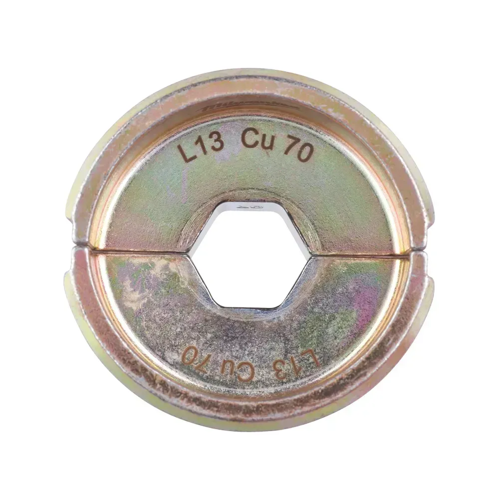 L13 Cu 70 crimping die for 70mm² copper tubular connectors