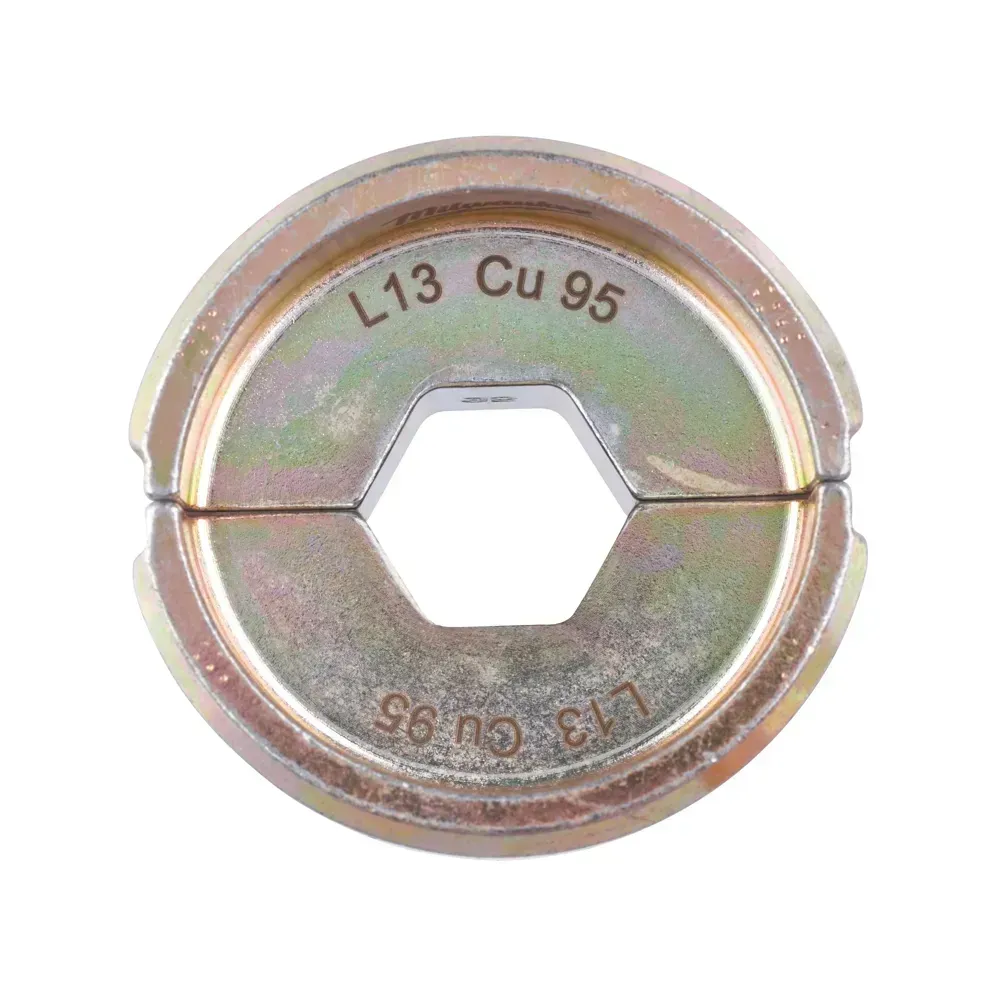 Crimping die for L series copper connectors, size 95mm²
