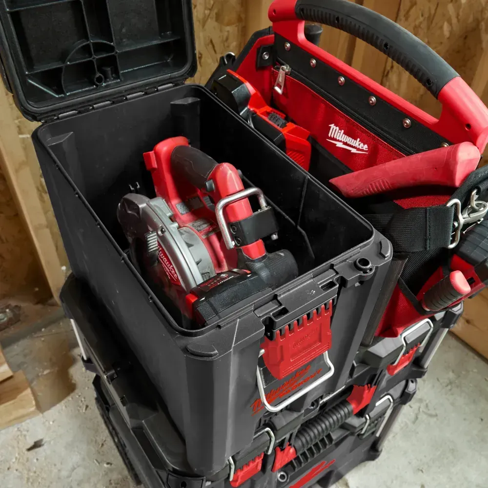 Milwaukee Packout Compact Box - a durable modular tool storage solution with IP65 seal
