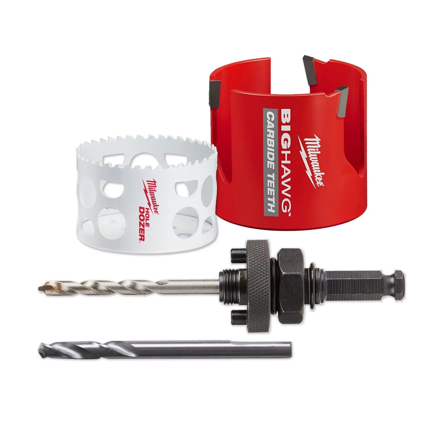 Milwaukee Electrician Hole Dozer Set 4 Piece