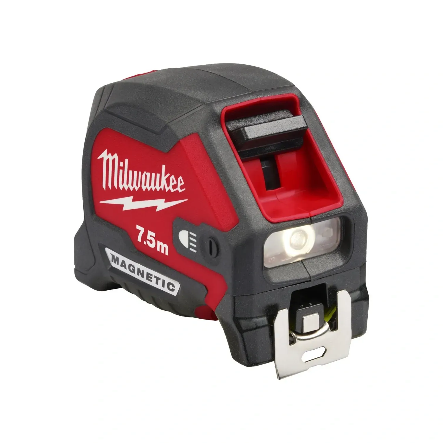 Milwaukee LED magnetic tape measure 7.5m 30mm blade