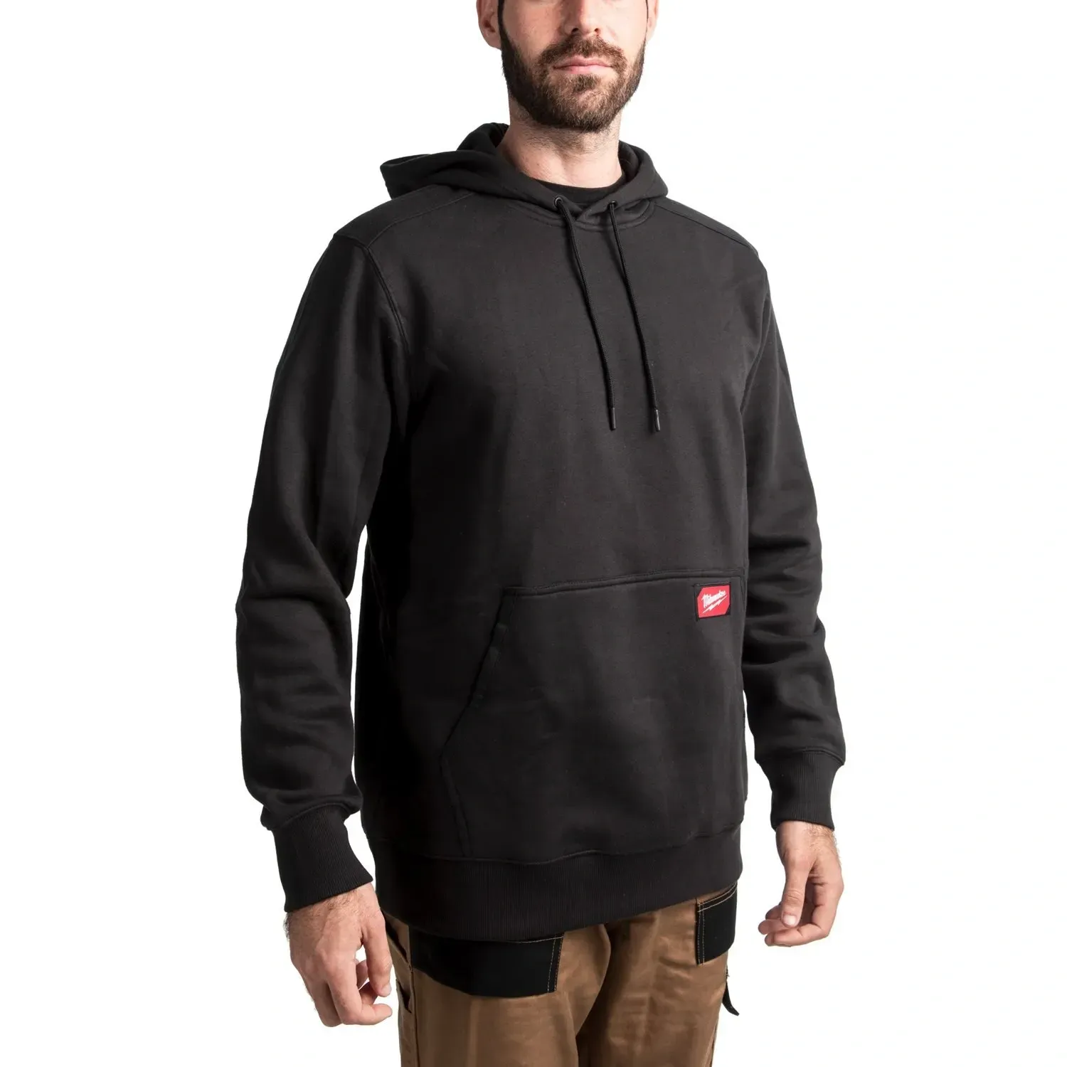 Milwaukee midweight hoodie black with reinforced pockets