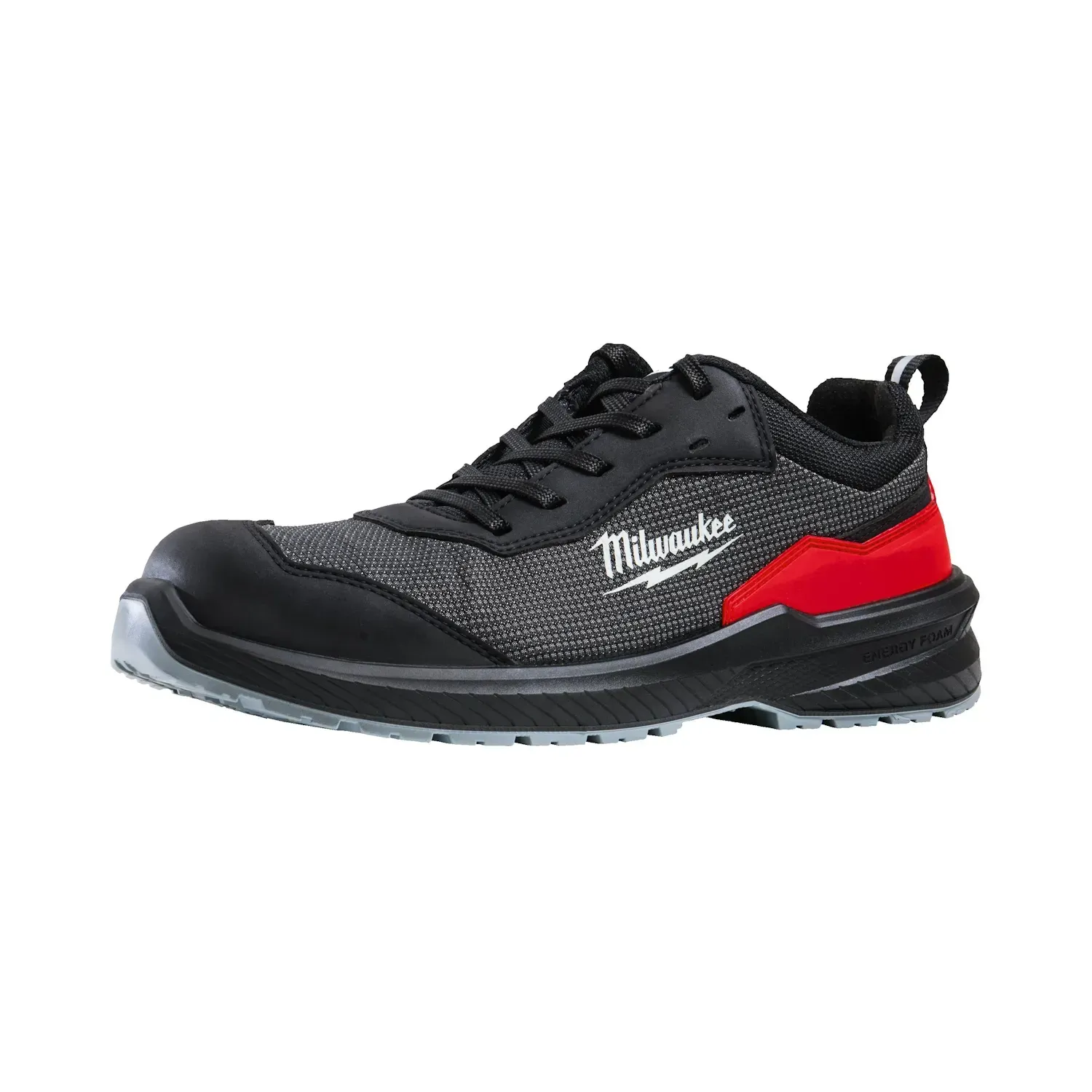 Milwaukee Flextred S1PS safety trainers black composite toe