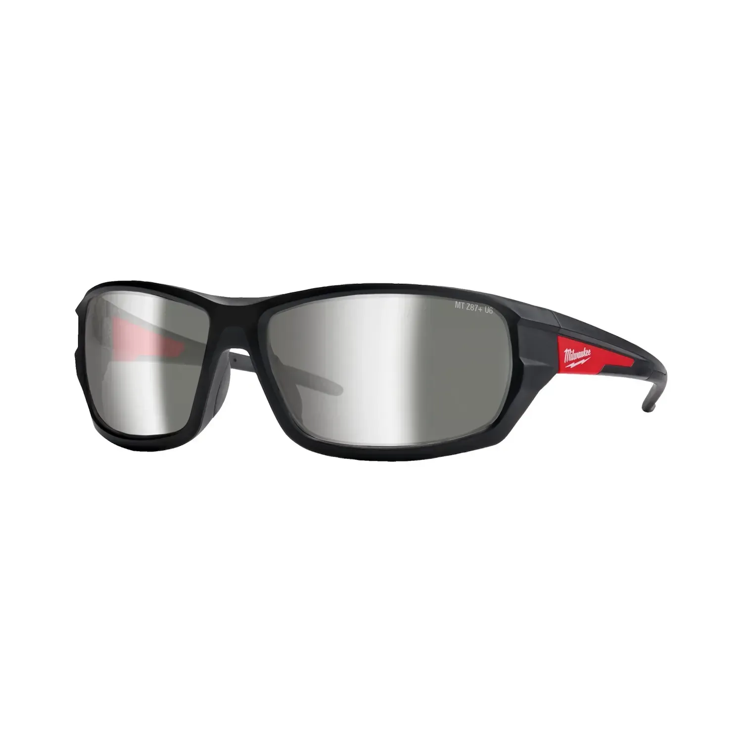 Milwaukee Performance Safety Glasses silver mirror lens AS/AF
