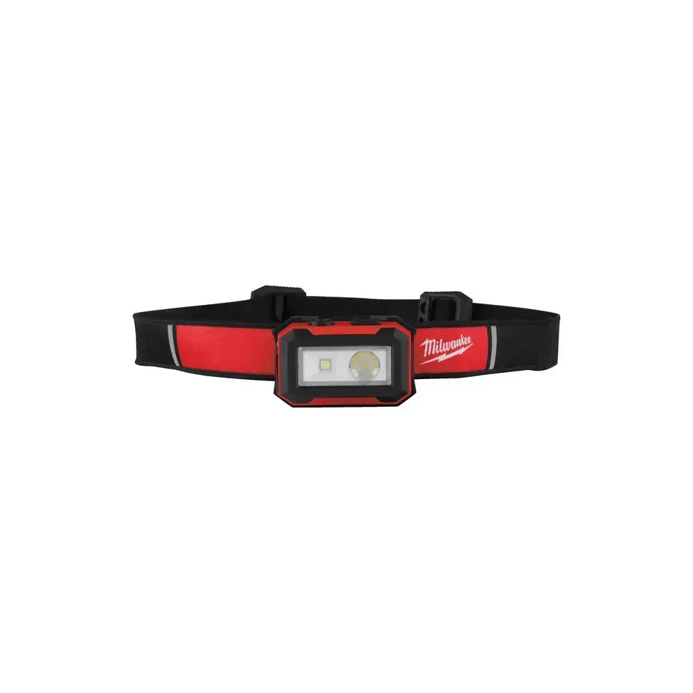 Milwaukee 450-lumen rechargeable headlamp with USB charging