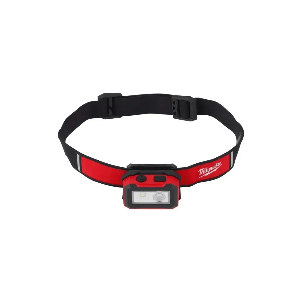 Milwaukee 450-lumen rechargeable headlamp with USB charging