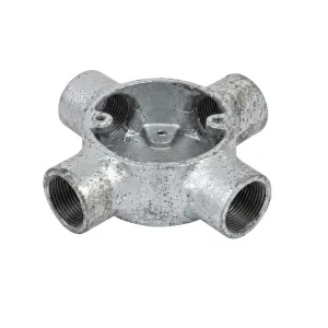 3-way round conduit box 20mm