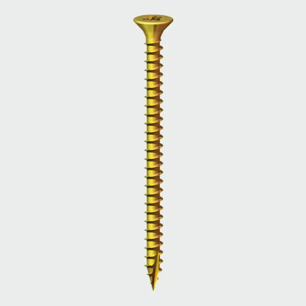 4X20 - Timco 4mm x 20mm Classic Screws PZ2 (Csk ZYP) Box of 200 - 40020claf