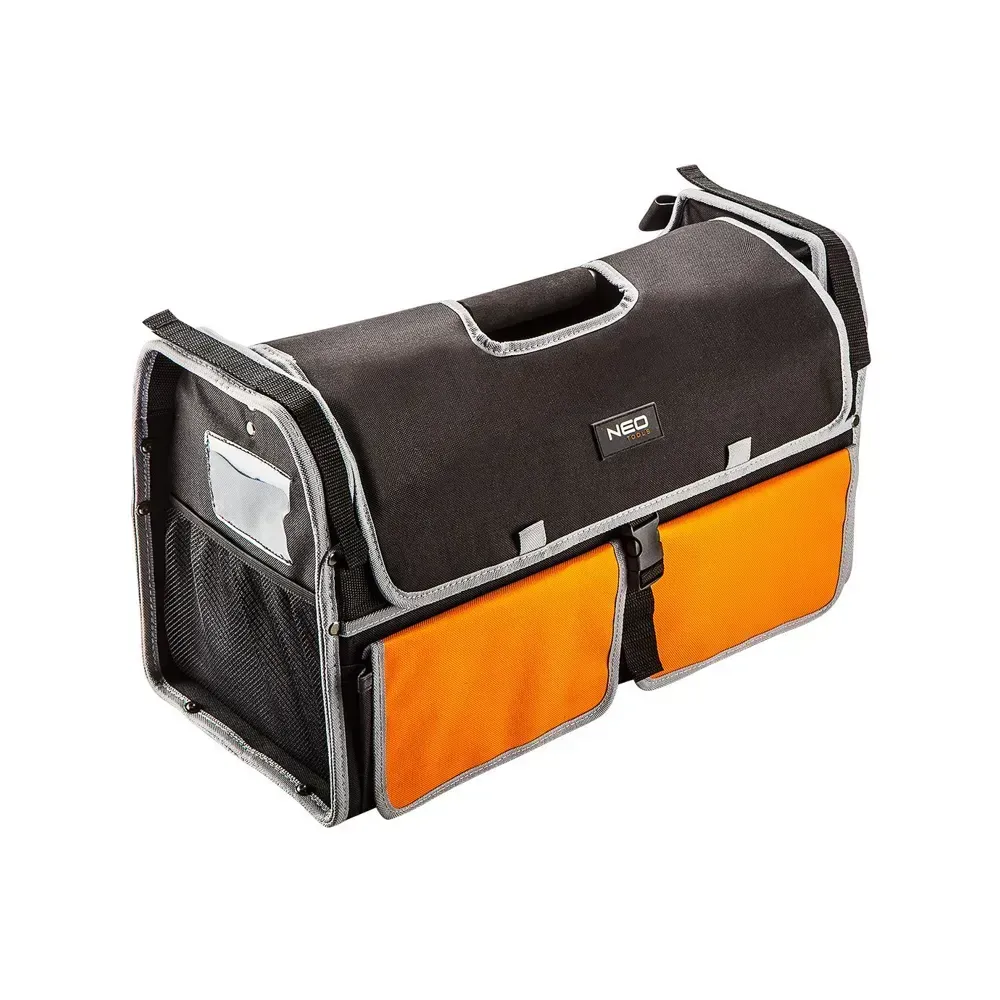 NEO Tools 20-inch heavy-duty nylon tool bag with 42 pockets