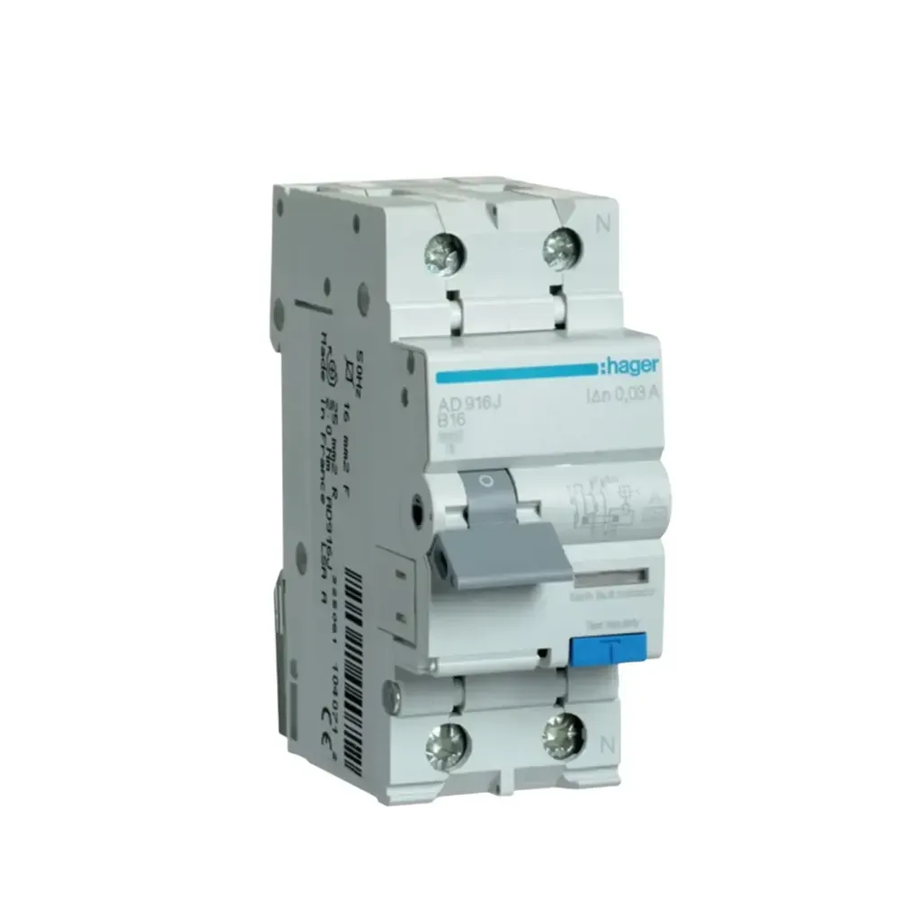 Hager 16A B RCBO Type A