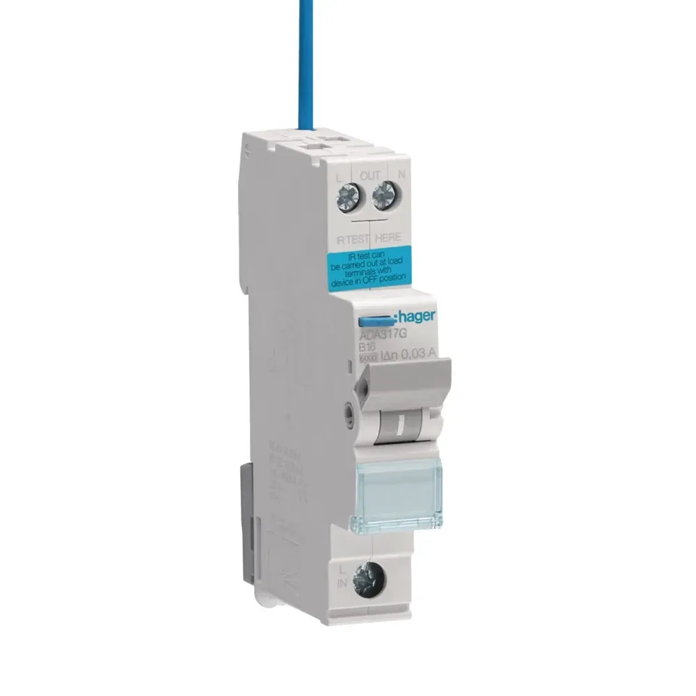 Hager 16A B RCBO Type A