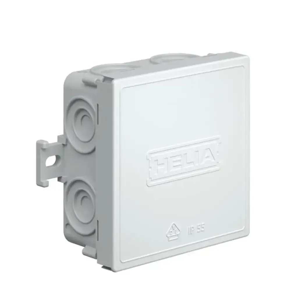 AT252 - Junction Box 75x75x37mm IP55 Light Grey Kaiser