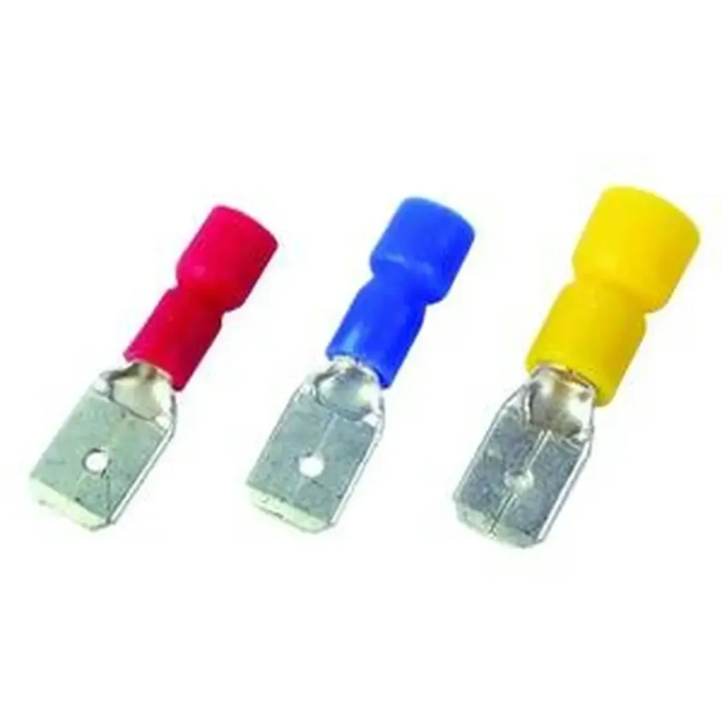 BM63VR - 2.5mm Male Crimp Insulated Blue