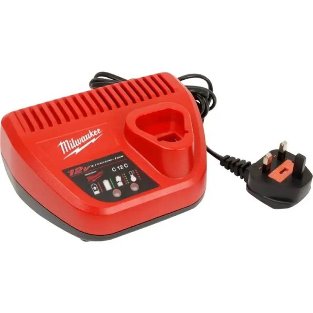 C12C - Milwaukee M12 Charger 1 Port 4932352069