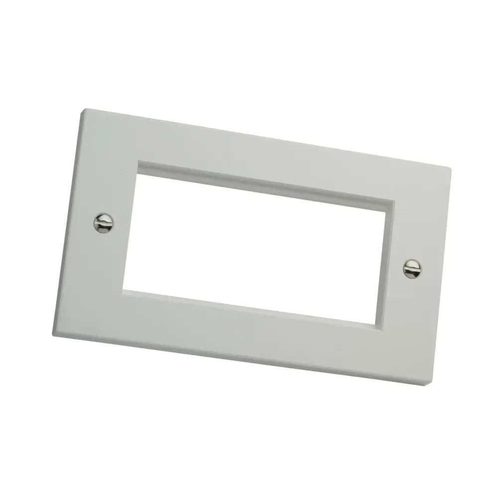 CH2213S - 4-Mod 2-Gang Media Plate