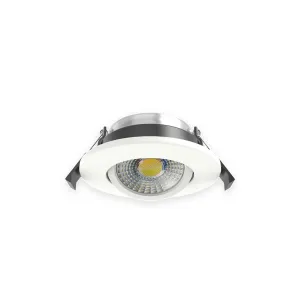 Lampa DL98BPRO 4-8W Selectable CCT Tilt LED Downlighter IP65 220-240V White