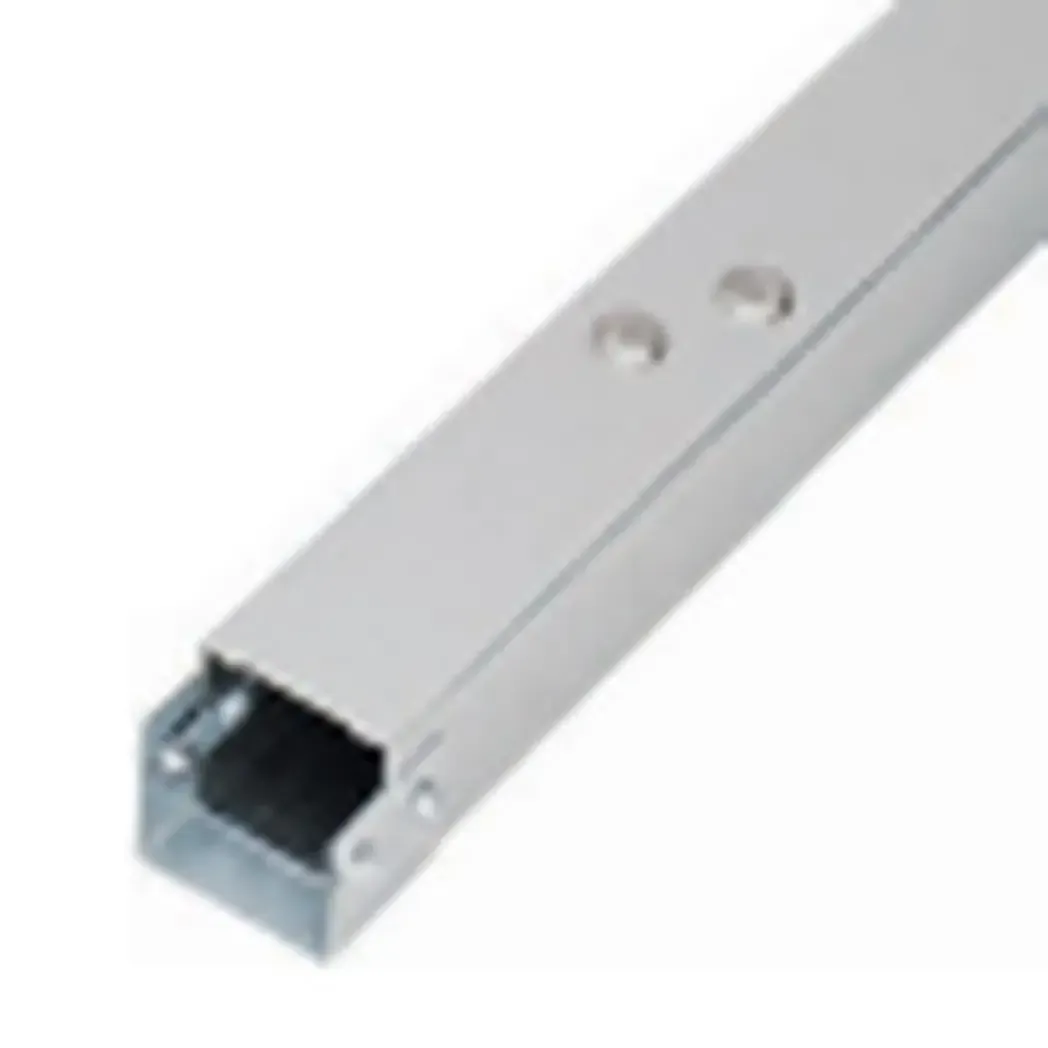 E200 - 50x50mm C/W Lid & Coupler Galvanised Trunking E200