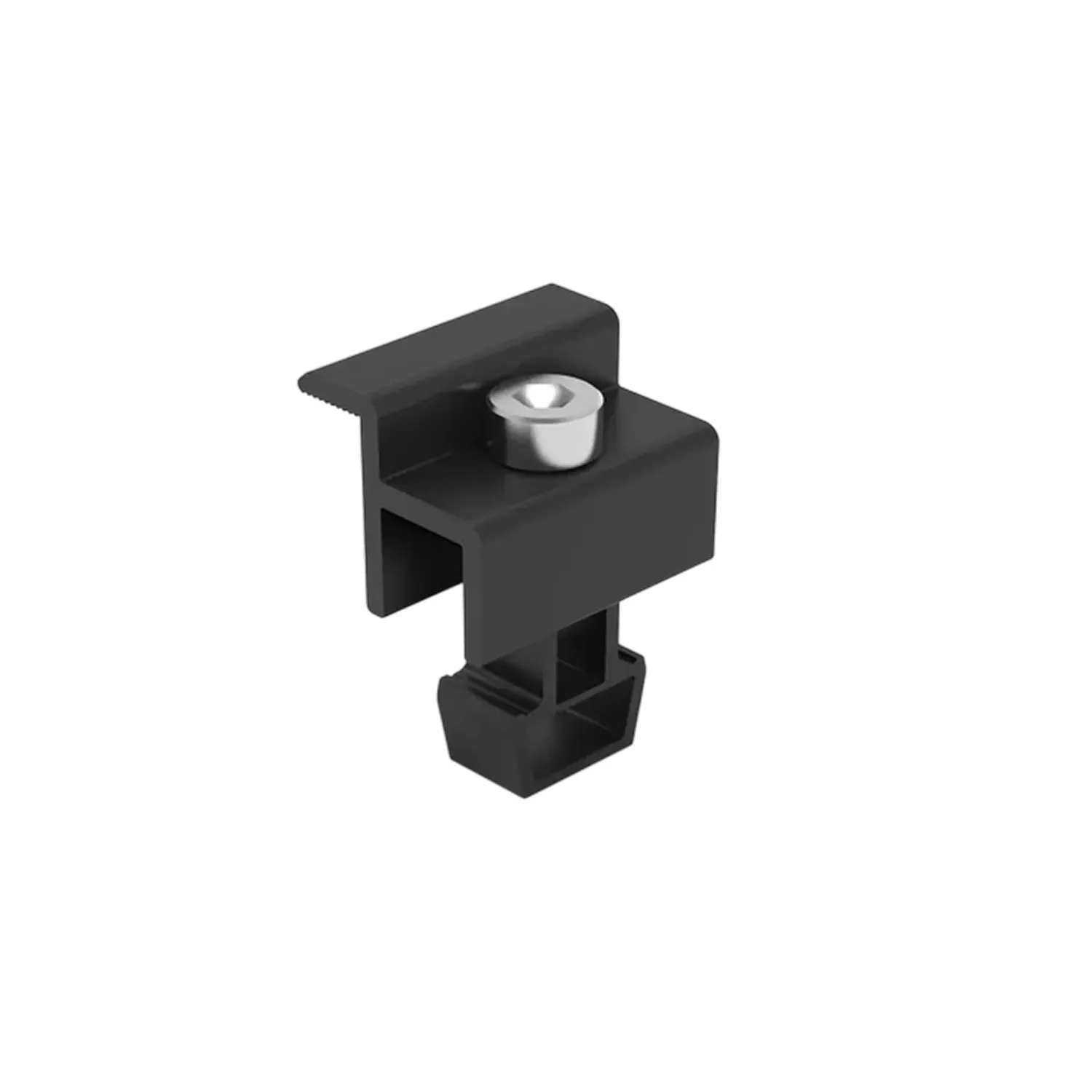 Universal adjustable cable clip in SUS 304 stainless steel for solar rail mounting