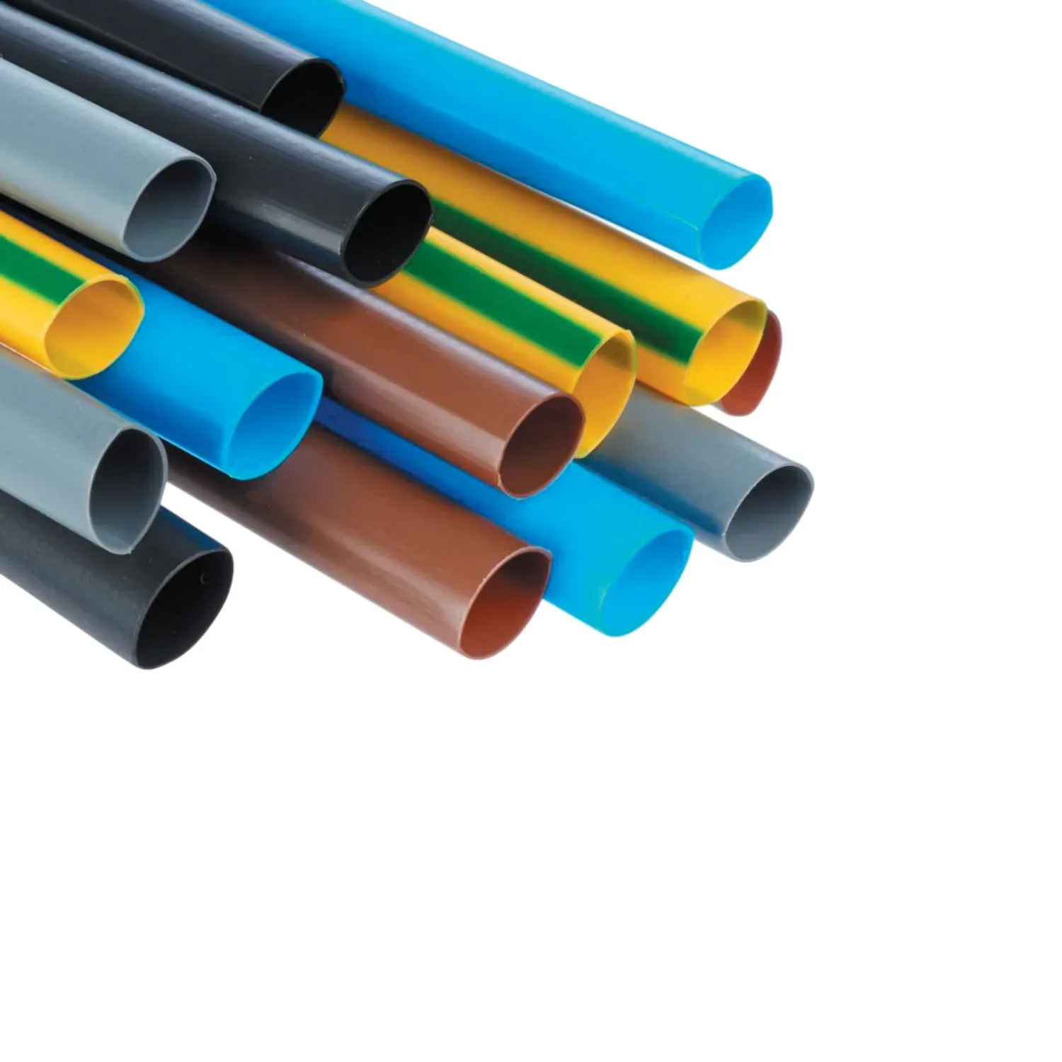 3M GTI 3000 9mm 3:1 Heat Shrink Tubing Blue 1 Metre Halogen Free Polyolefin