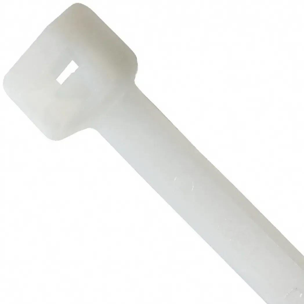 GT300STC - 300 x 4.8mm Cable Tie Clear/White (100 Per Pack) GT300STC