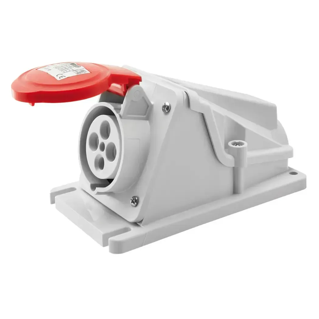 GW62481 - Gewiss 415V 4-Pin 16A Socket IP44