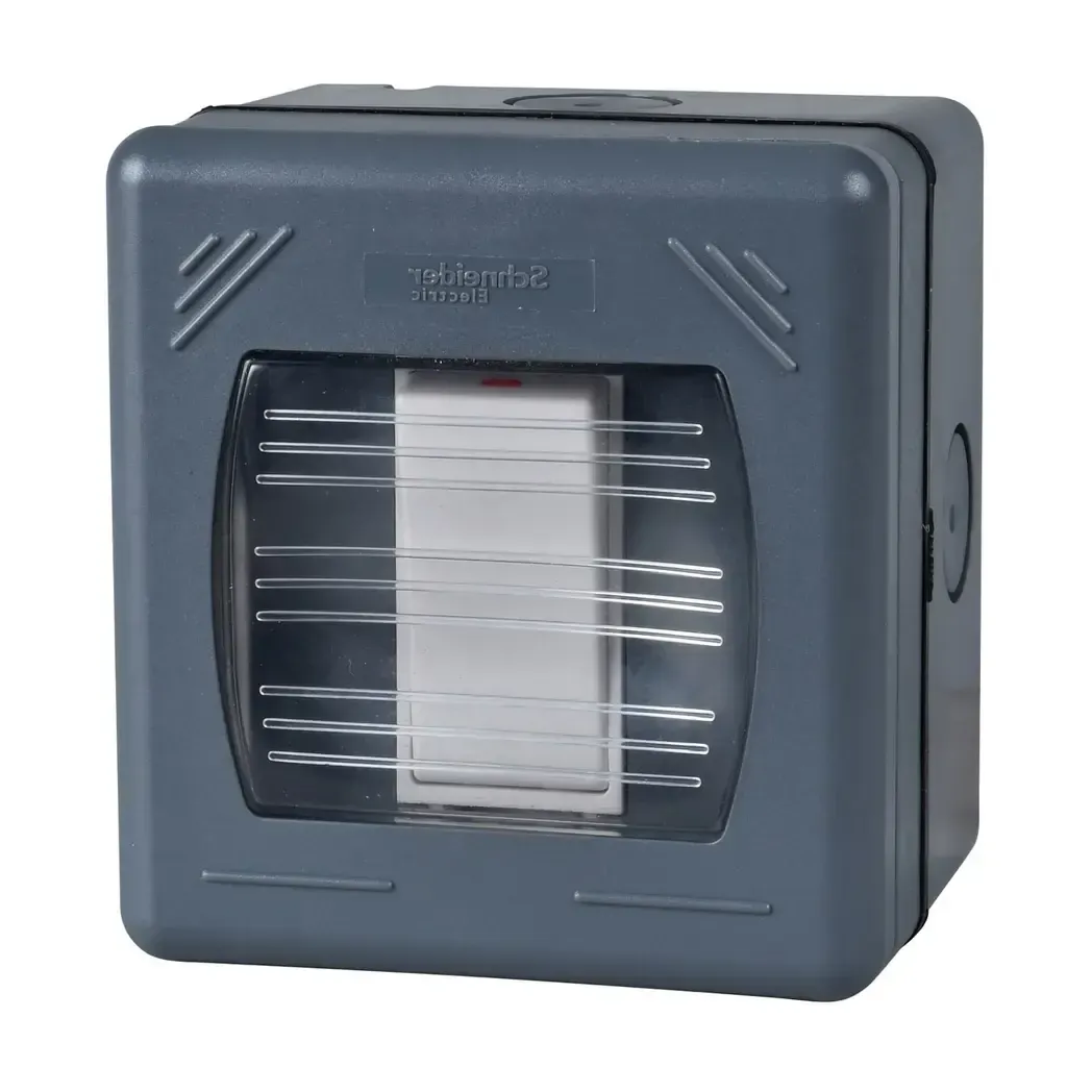 GWP2010 - Schneider Electric 20A Watertight Double Pole Switch 1-Gang 2-Way