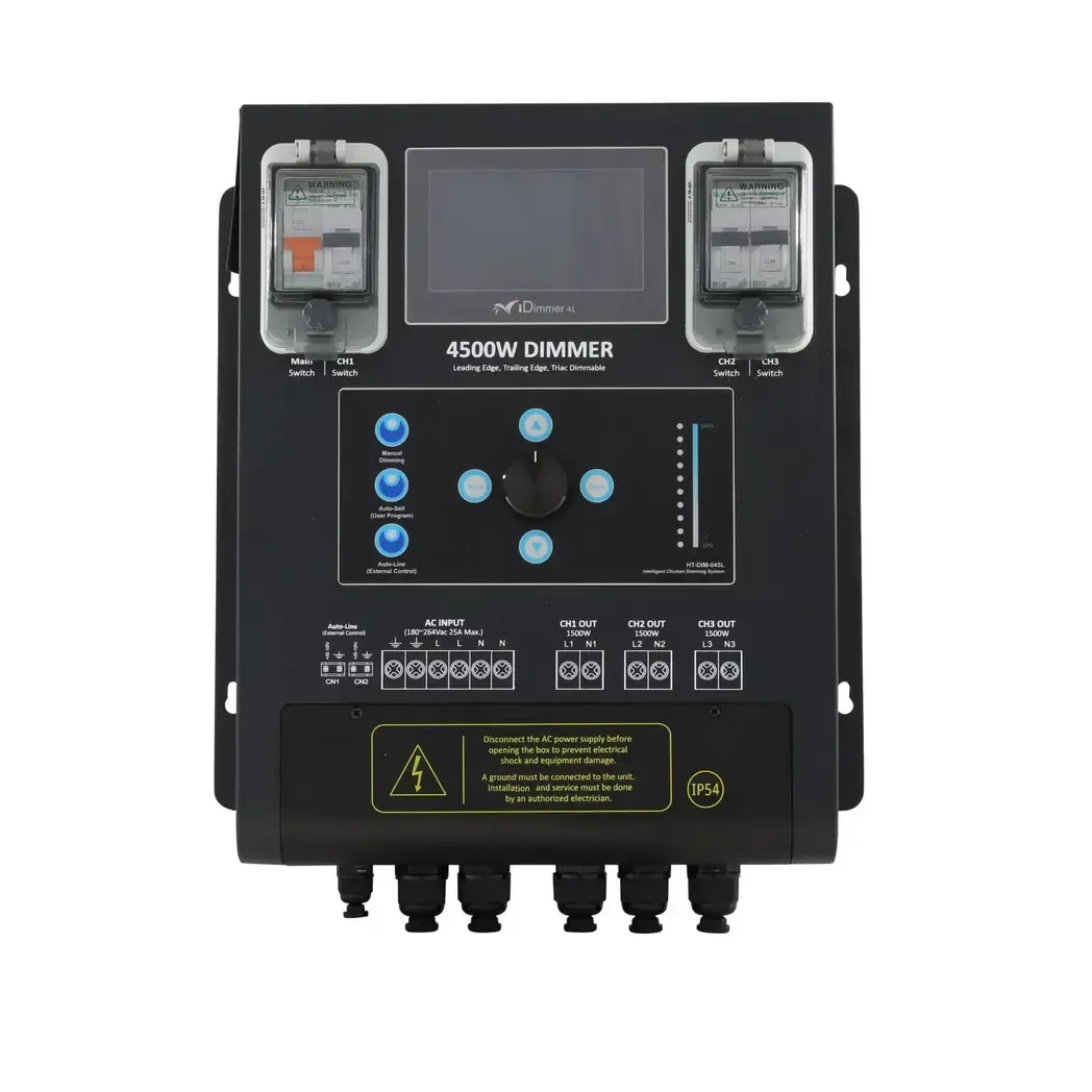 HTDIM045L - Beken 4500W Poultry iDimming Control System 3 Channel HTDIM045L