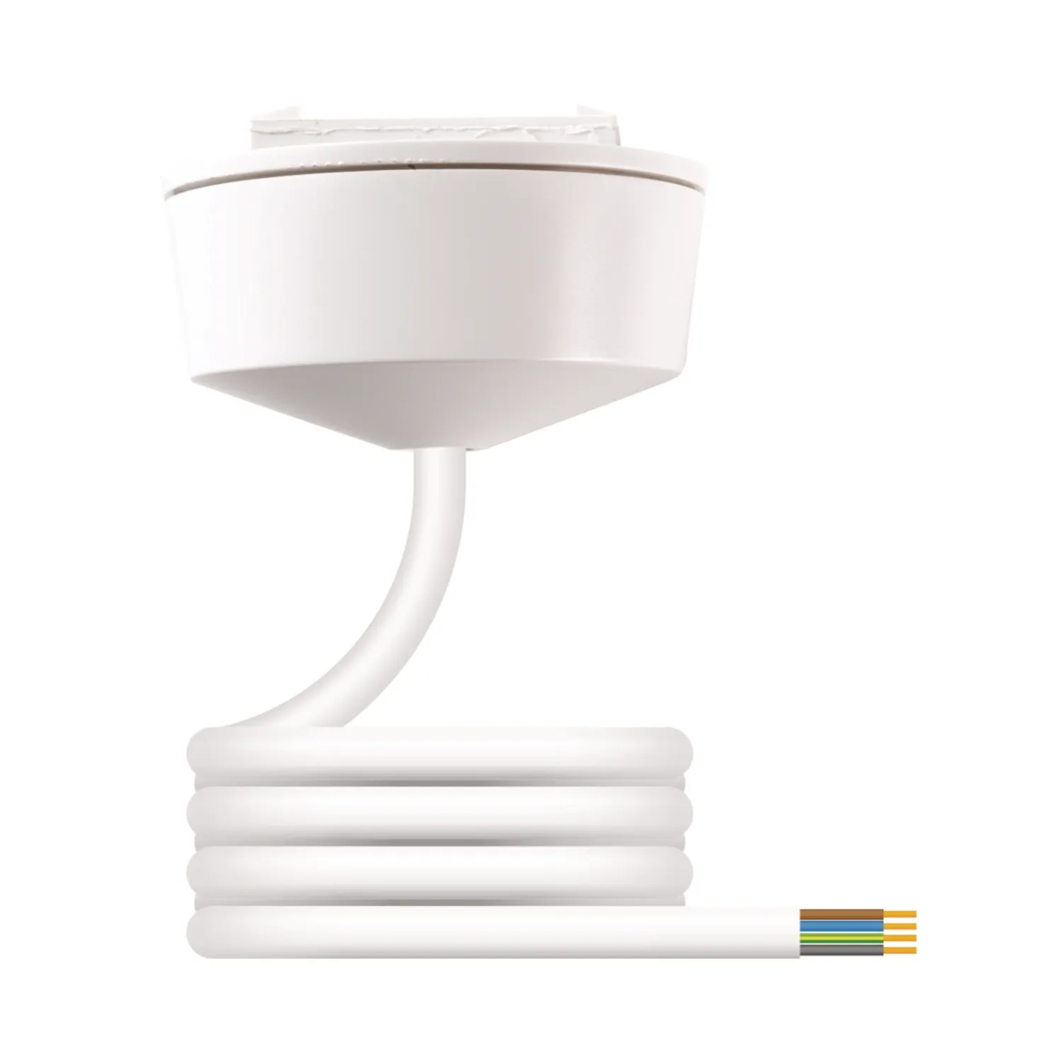 Hager 4 Pin Ceiling Rose Connector 2m Flex K4PCR64AX2M075DCA